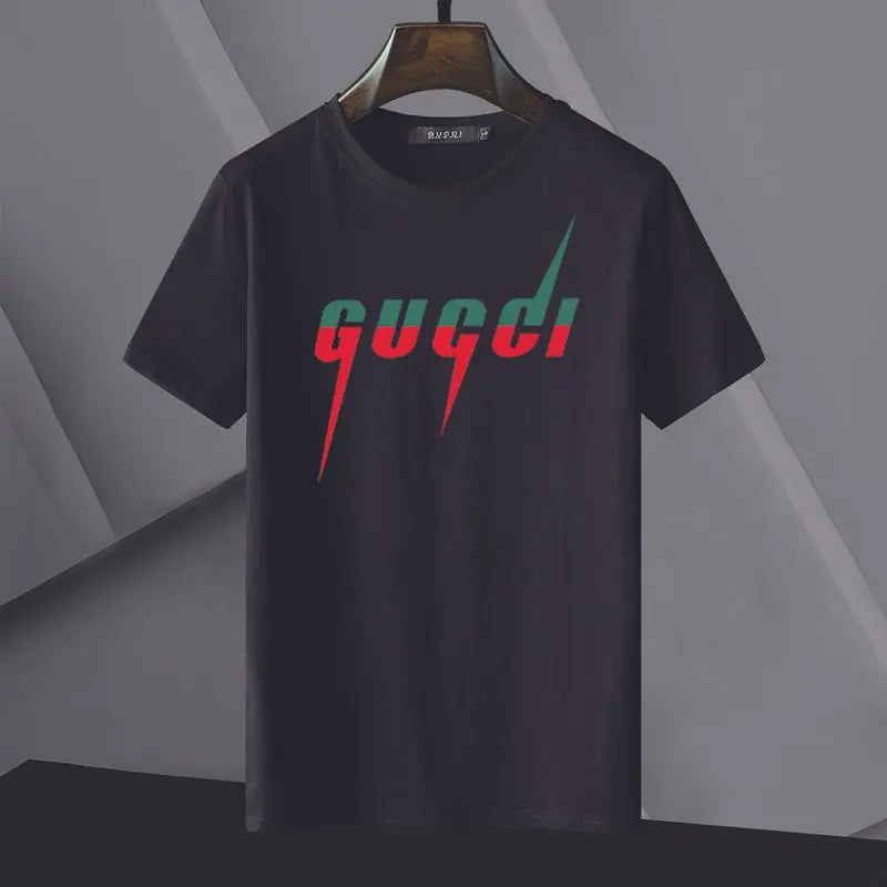 Gucci - Men's T-Shirt White Black - Designer Casual Wear Metroutfits