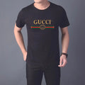 Gucci - Men's T-Shirt Gray White - Designer Casual Wear Metroutfits