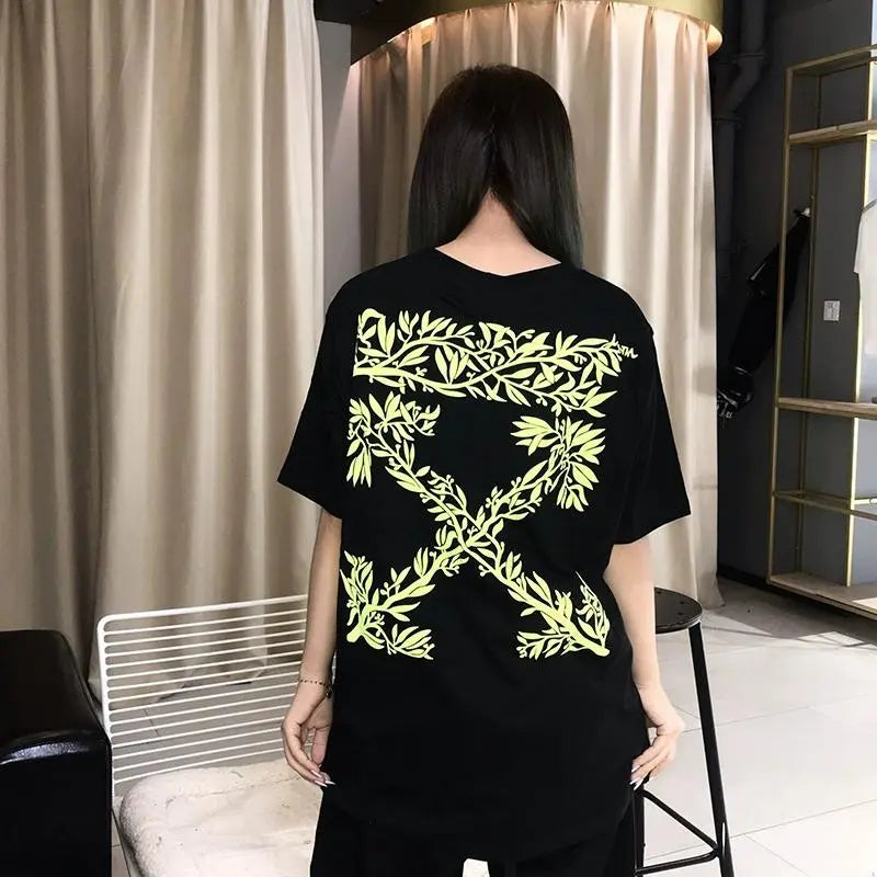 Off White - Men's T-Shirt Black & White - Designer Streetwear Metroutfits