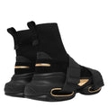 Balmain High Top Leather Unisex Sneakers New with Tag and Box Metroutfits