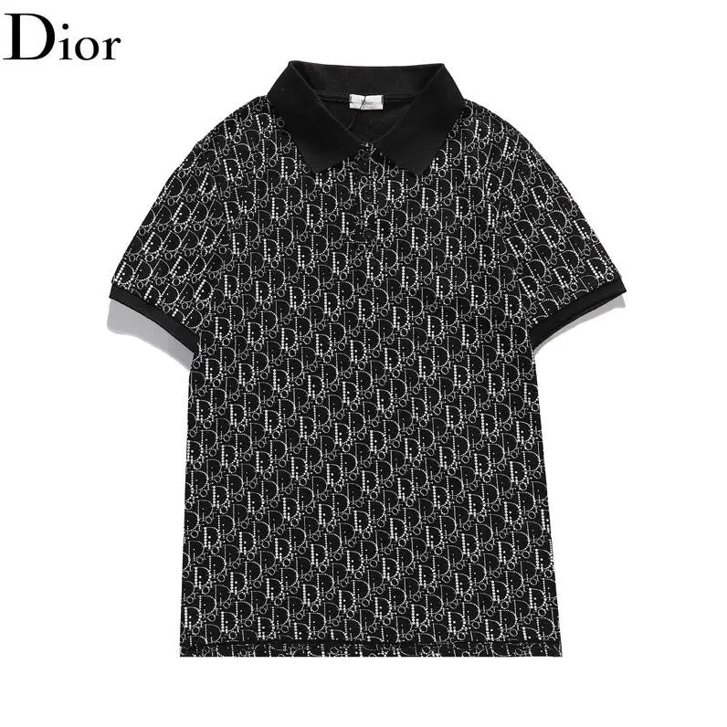 Dior Men's T-Shirt White Black Metroutfits