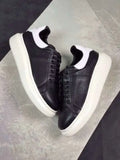 Alexander McQueen Oversize Iconic Men's Sneaker Black Metroutfits