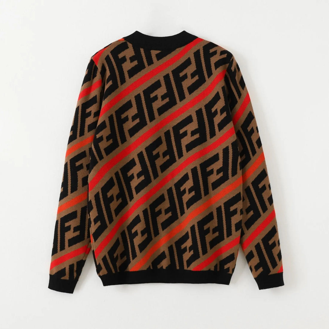 Fendi Men's Black Multicolor Sweatshirt Metroutfits