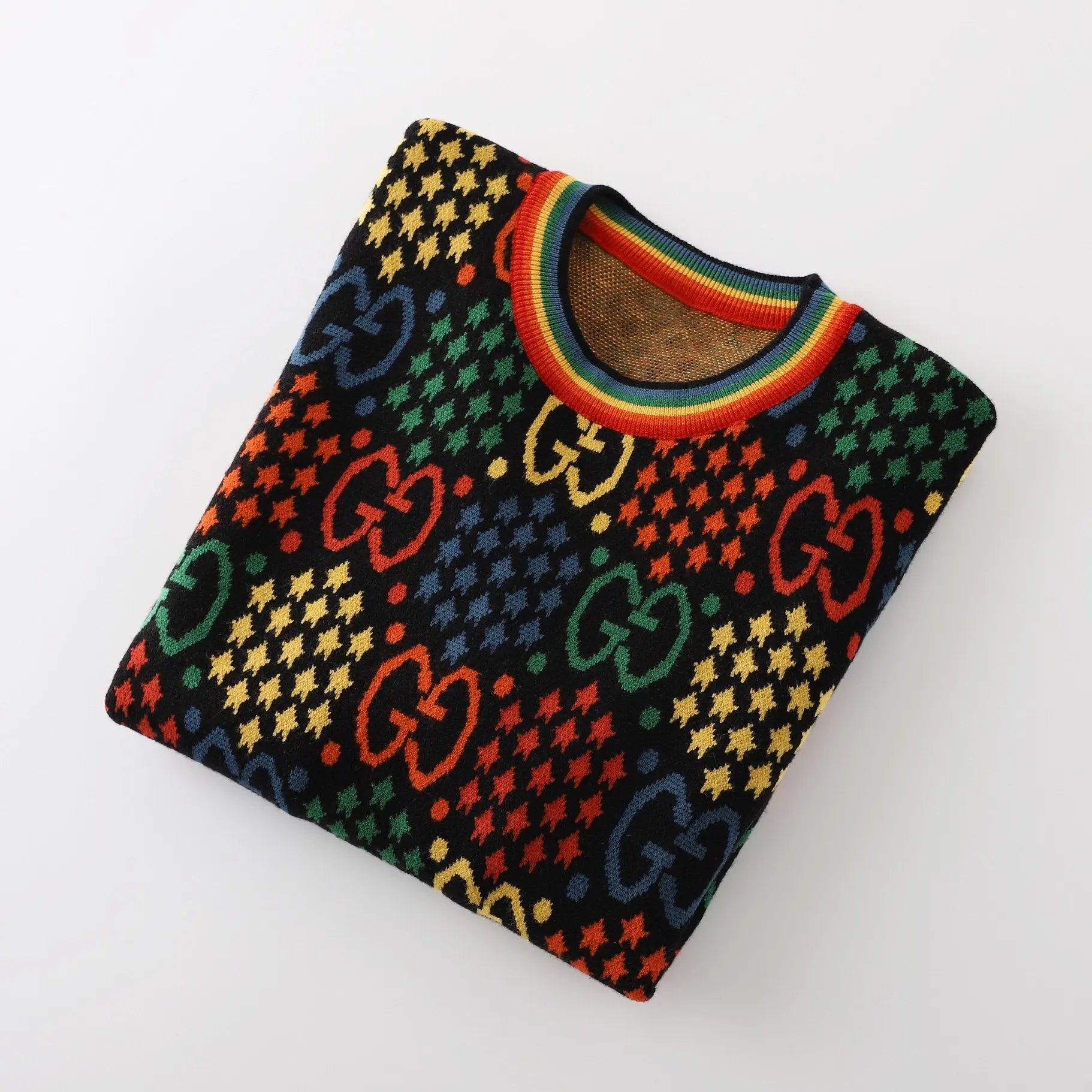 Gucci Men's Multicolor Designer Sweatshirt Metroutfits