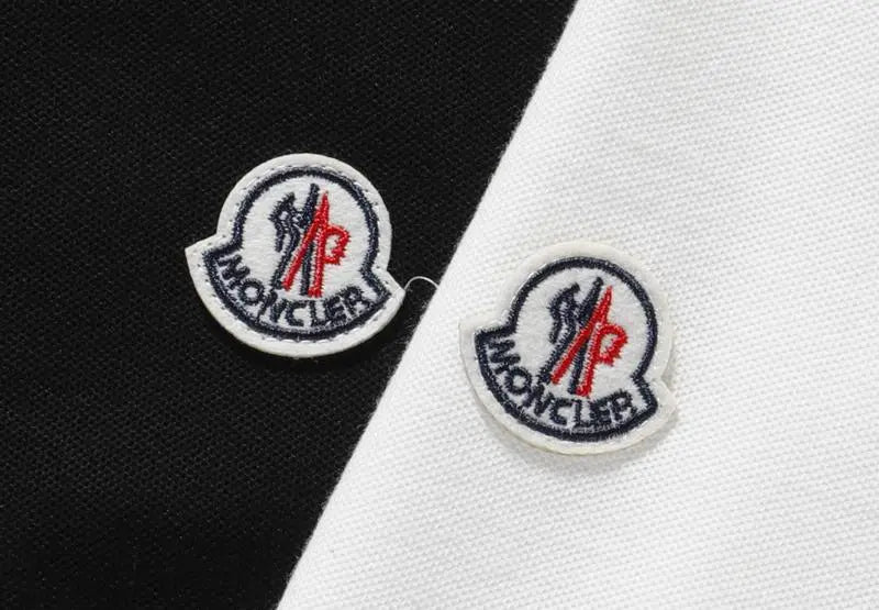 Moncler Men's T-Shirt Black White Metroutfits