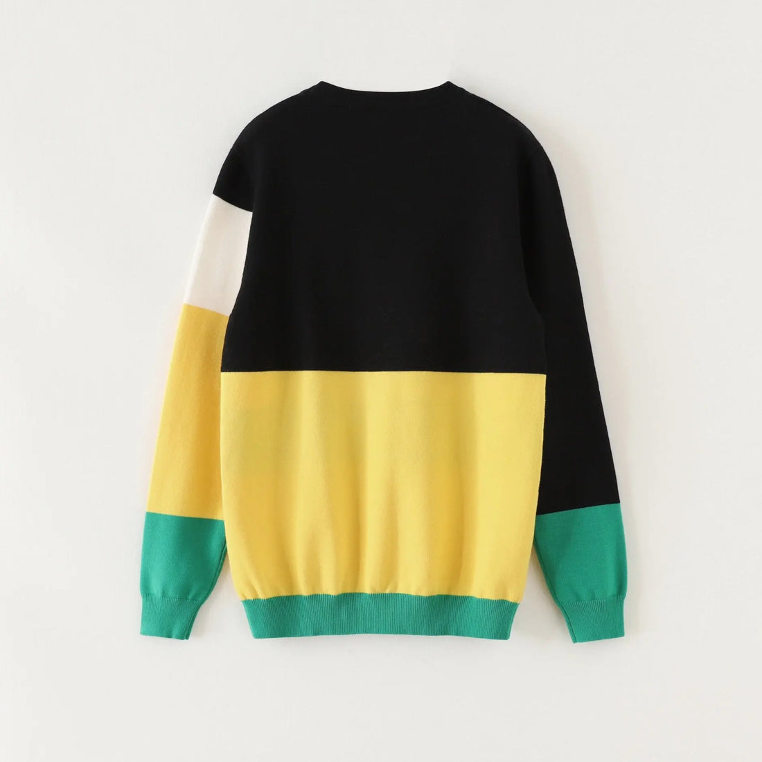 Off-White Men's Black Yellow Sweatshirt Metroutfits