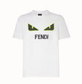 Fendi - Men's T-Shirt Black & White - Designer Casual Wear Metroutfits