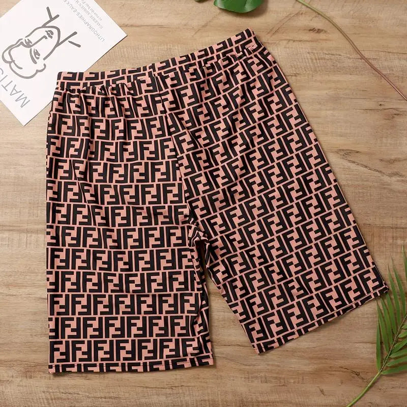 FENDI - Men's Short Black Pink Metroutfits
