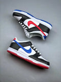 Nike Dunk Low South Korea – Unisex Black White Blue Sneaker Metroutfits