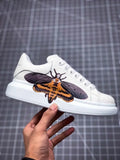 Alexander McQueen Oversize Iconic Men's Sneaker White Metroutfits