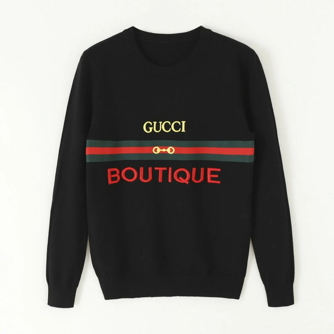 Gucci Men's Black Designer Sweatshirt Metroutfits