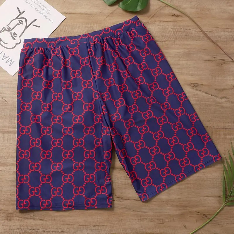 GUCCI - Men's Short Pink Blue Metroutfits