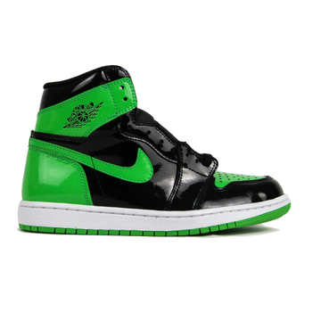 Air Jordan 1 Retro High OG Patent Green Men & Women Sneakers Metroutfits