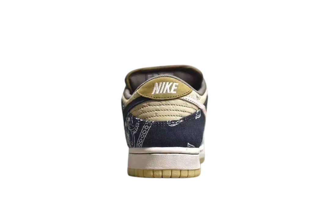 Nike SB Dunk Low Travis Scott Cactus Jack Multi-material mix Sneakers Metroutfits
