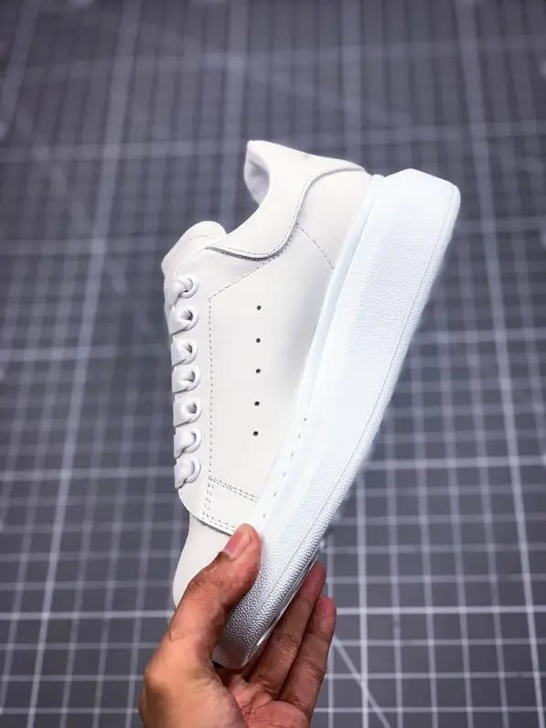 Alexander McQueen Oversize Iconic Men's Sneaker White Metroutfits