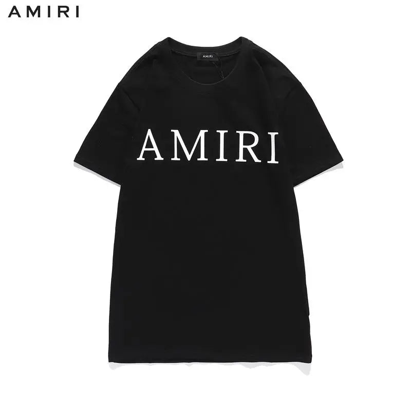 Amiri - Men's T-Shirt Black & White - Designer Casual Wear Metroutfits