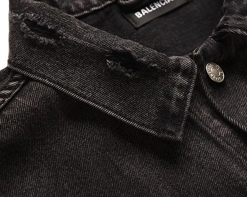 Balenciaga Men's Black Designer Jacket - New with Tag Metroutfits