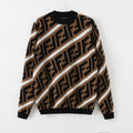 Fendi Men's Brown and Black Sweatshirt Metroutfits