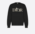 Christian Dior Logo Sweatshirt White Black Red for Men Metroutfits