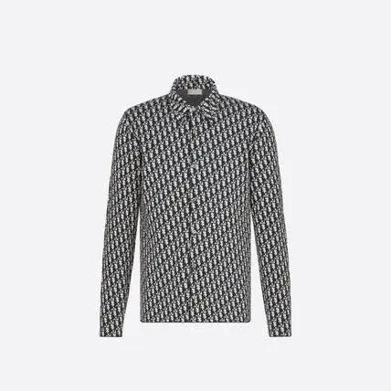 Dior Button-Up Shirt for Men – Elegant Formal Style Metroutfits