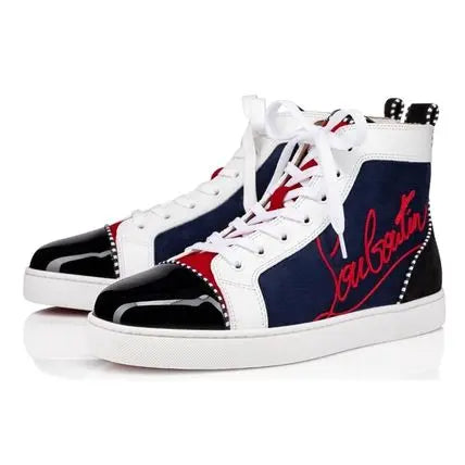 Christian Louboutin Sneakers Vieira Spikes in Suede Metroutfits