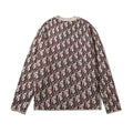 Dior Men's Brown and Off-White Designer Sweatshirt Metroutfits