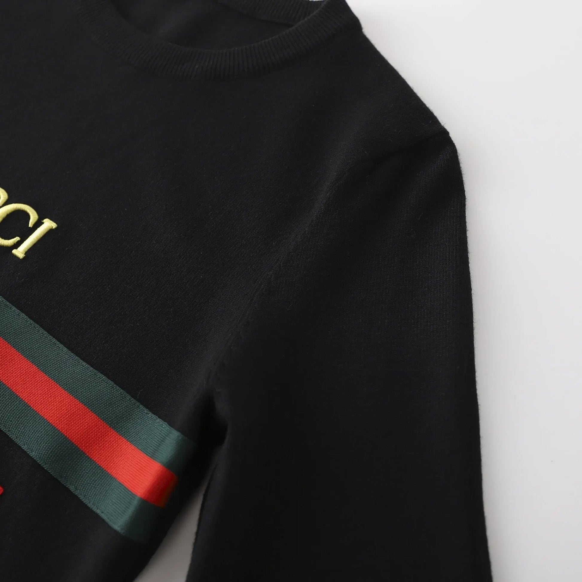 Gucci Men's Black Designer Sweatshirt Metroutfits