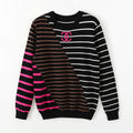 Chanel Women's Black Multicolor Designer Sweatshirt Metroutfits
