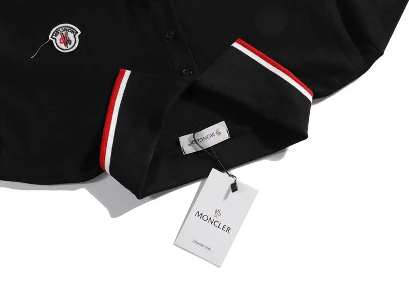 Moncler Men's T-Shirt Black White Metroutfits