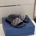 Dior Signature Slide Slippers With Box Metroutfits