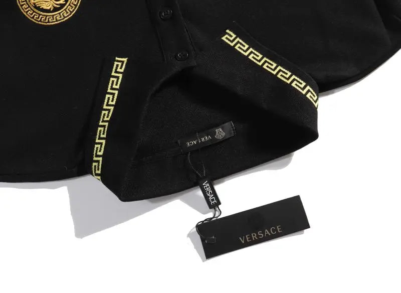 Versace Men's T-Shirt Black White - New with Tag Metroutfits