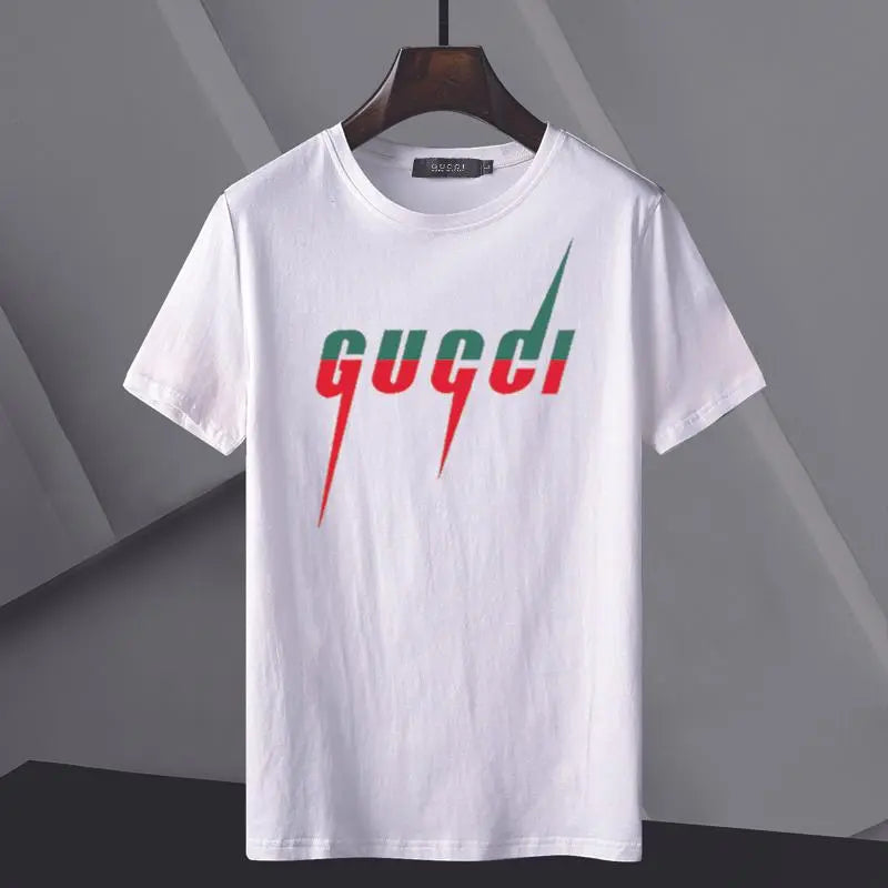 Gucci - Men's T-Shirt White Black - Designer Casual Wear Metroutfits