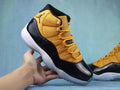 Nike Air Jordan 11 Retro Black Yellow Patent Leather Men’s Sneakers