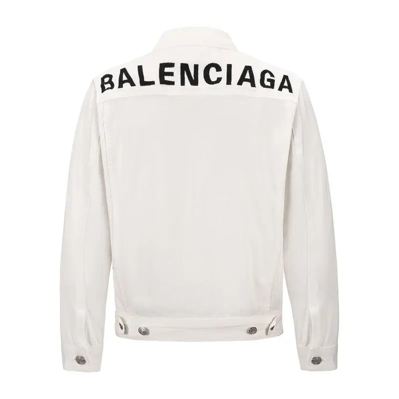 Balenciaga Men's White Designer Jacket - New with Tag Metroutfits