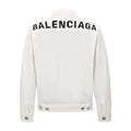 Balenciaga Men's White Designer Jacket - New with Tag Metroutfits