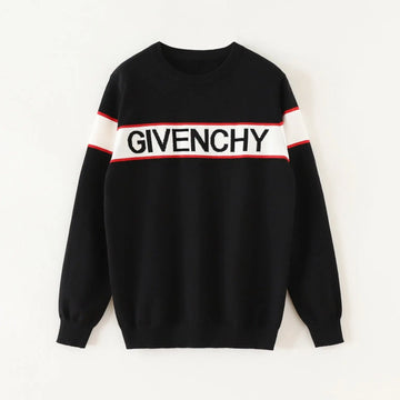 Givenchy Men's Black & White Designer Sweatshirt Metroutfits