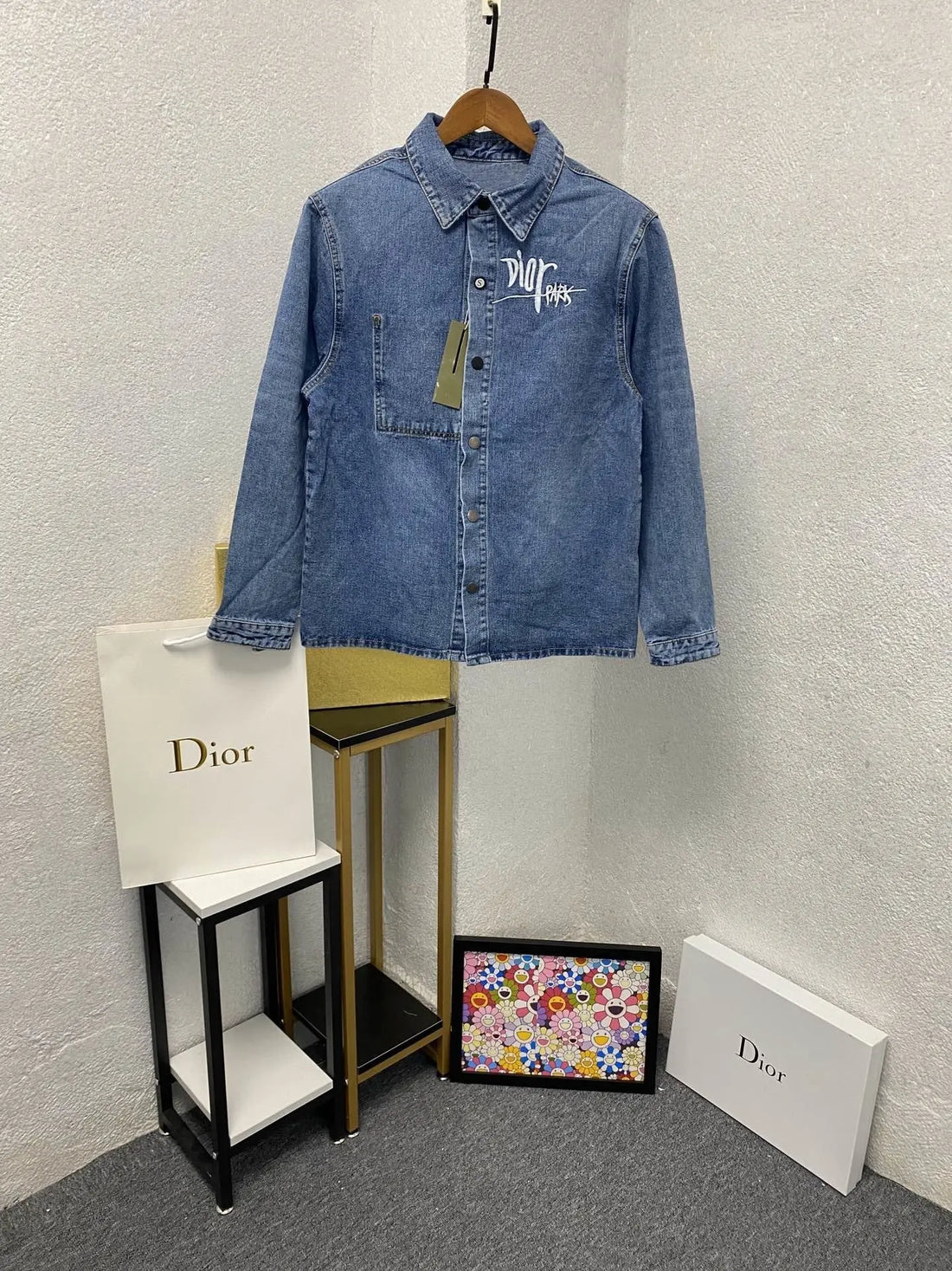 Dior Men's Navy Designer Jacket Metroutfits