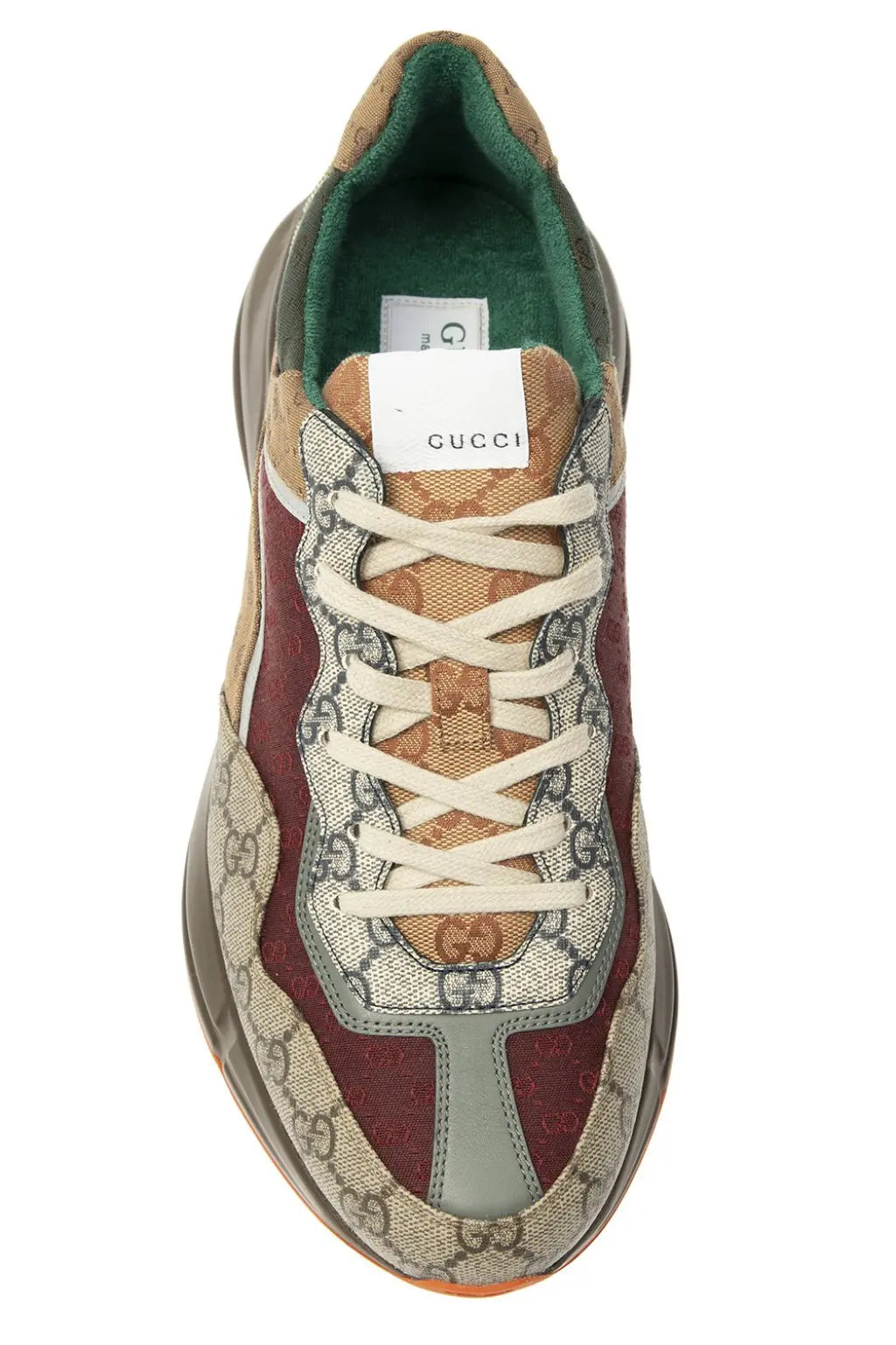 Gucci GG Rhyton Sneakers New with Tag and Box Unisex Metroutfits