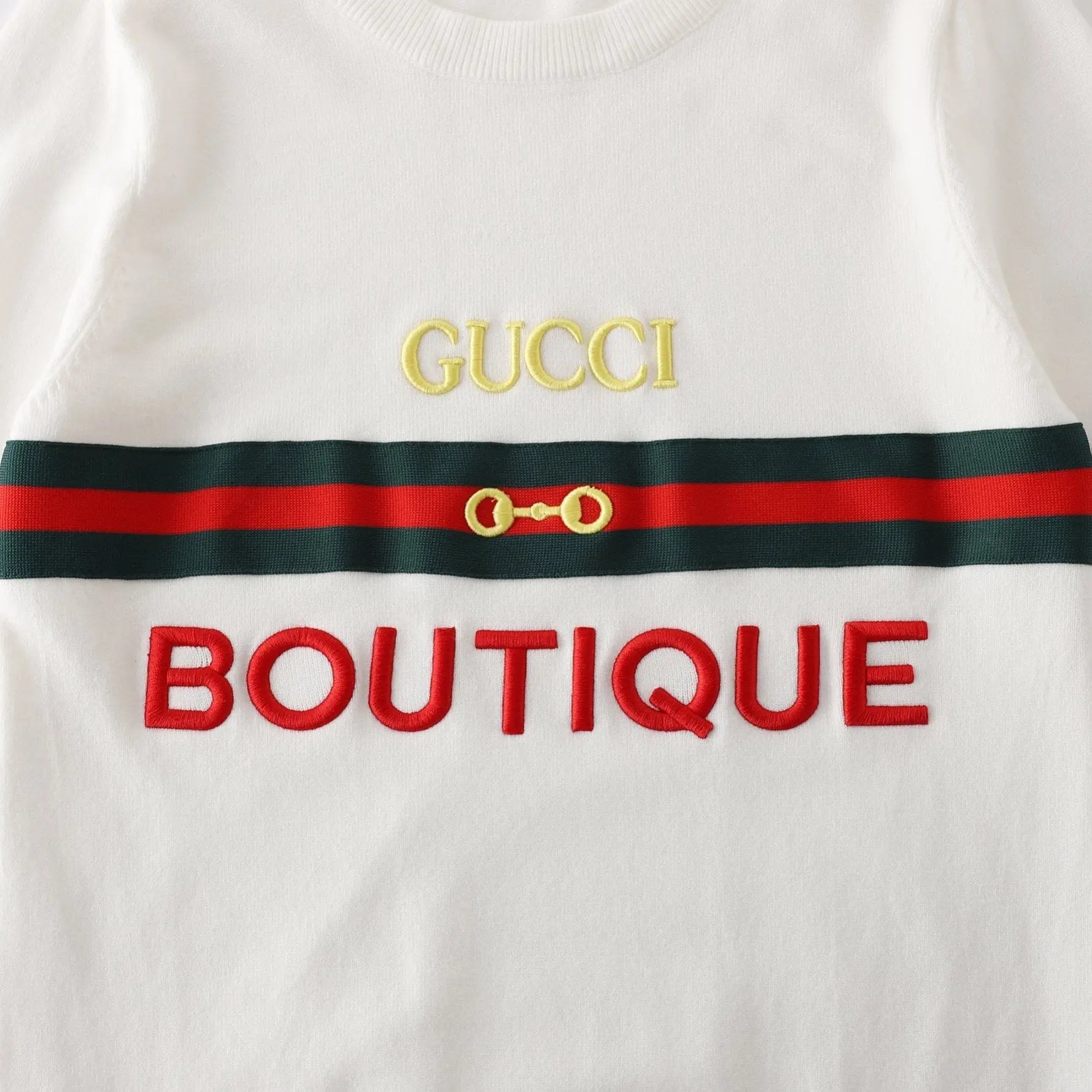 Gucci Men's White Designer Sweatshirt Metroutfits