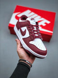 Nike Dunk Low Wine Red – Unisex Classic Leather Sneaker Metroutfits