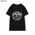 Amiri - Men's T-Shirt Black /White Casual Wear Metroutfits