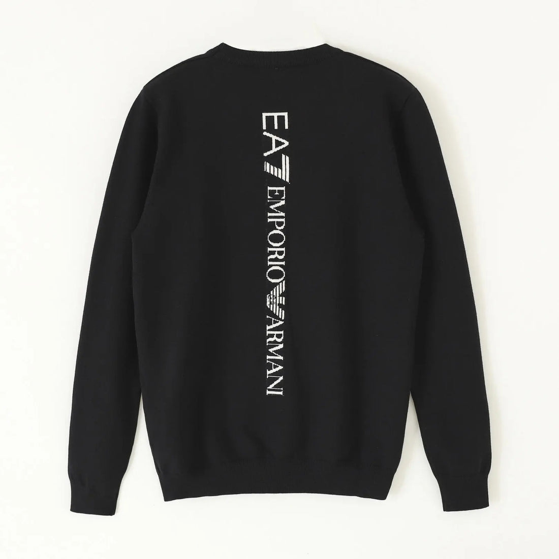 Armani Men's Black Designer Sweatshirt Metroutfits