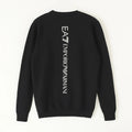 Armani Men's Black Designer Sweatshirt Metroutfits