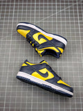 Nike Dunk Low “Michigan” – Classic Maize & Blue Unisex Sneakers Metroutfits