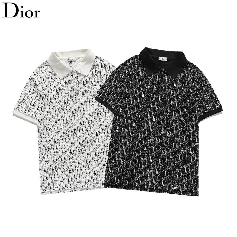 Dior Men's T-Shirt White Black Metroutfits