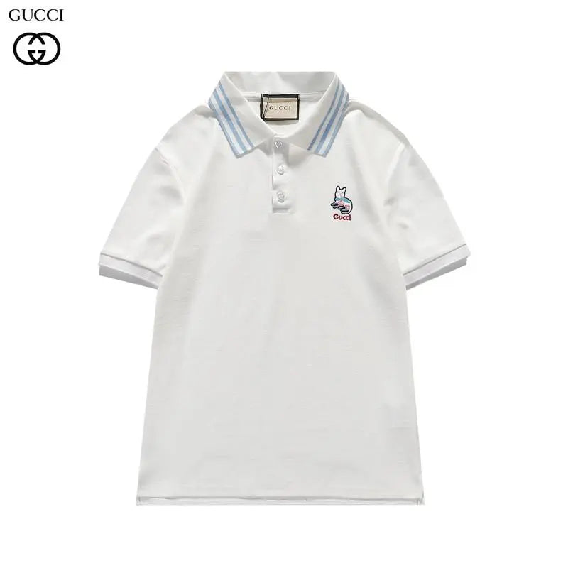Gucci Men's T-Shirt Black White Metroutfits