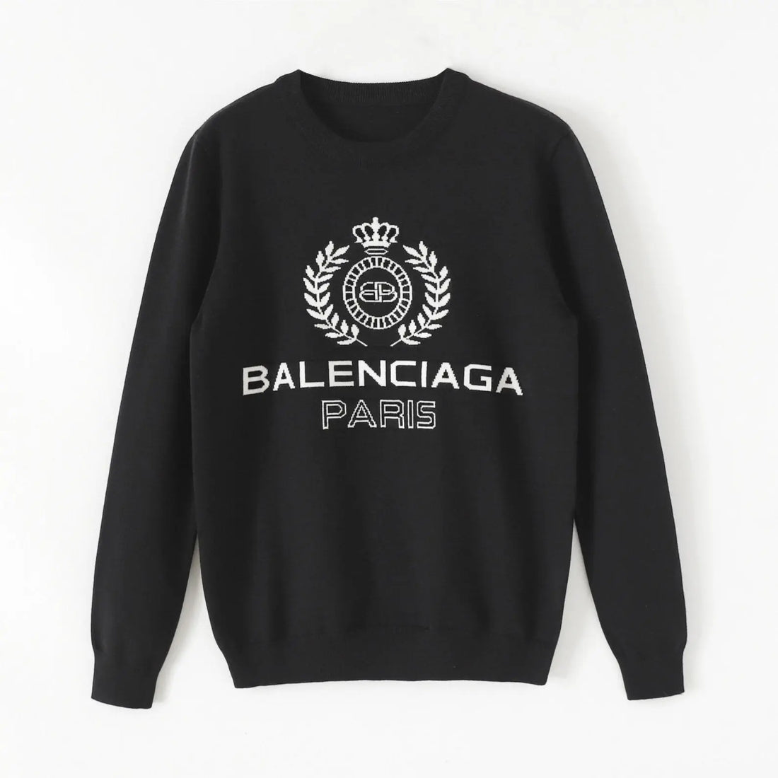 Balenciaga Men's Black Designer Sweatshirt Metroutfits