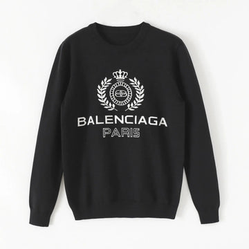 Balenciaga Men's Black Designer Sweatshirt Metroutfits