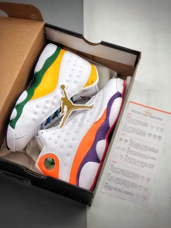 Jordan AJ13 Retro Playground Sneakers New With Tag & Box Metroutfits