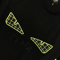 Fendi - Men's T-Shirt Black & White - Designer Casual Wear Metroutfits